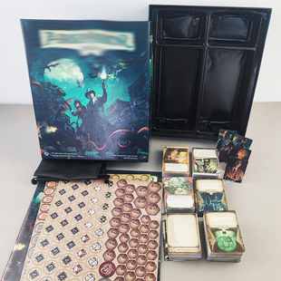 诡镇惊魂桌游魔镇奇谭谈经典LCG克苏鲁跑团卡牌聚会策略推理英文