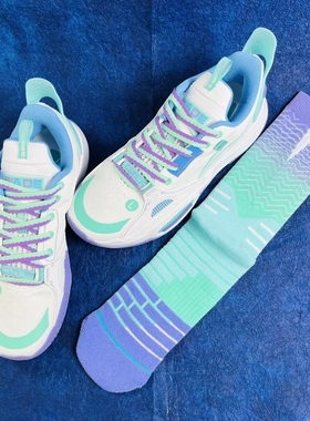 适配全城10大童白绿色all City 韦德之道8 9 10反伍2BadFive鞋带