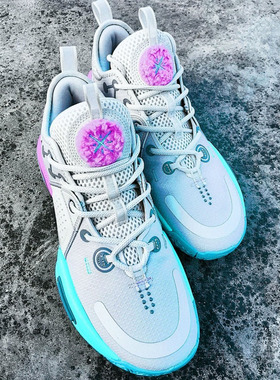 适配韦德之道全城9棉花糖米色紫色粉色鸳鸯篮球鞋带