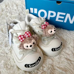 适配ouder毛绒公仔鞋带扣雪莉玫饼饼星黛露玲娜贝儿鞋扣配饰配件