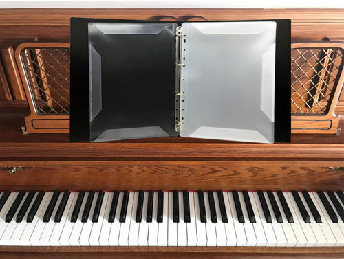 4孔夹曲谱夹五线 线谱夹钢琴谱夹活页夹插页夹图画 画册乐谱20-30