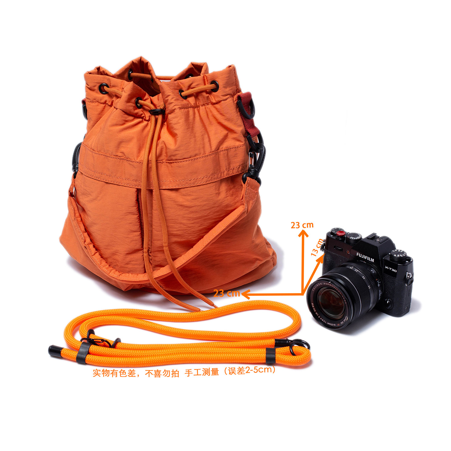 撞色单肩大容量水桶包时尚轻便复古山系斜挎包手提女包微单相机包,箱包皮具/热销女包/男包,水桶包,淘宝优惠券,粉丝福利购,淘宝优惠卷