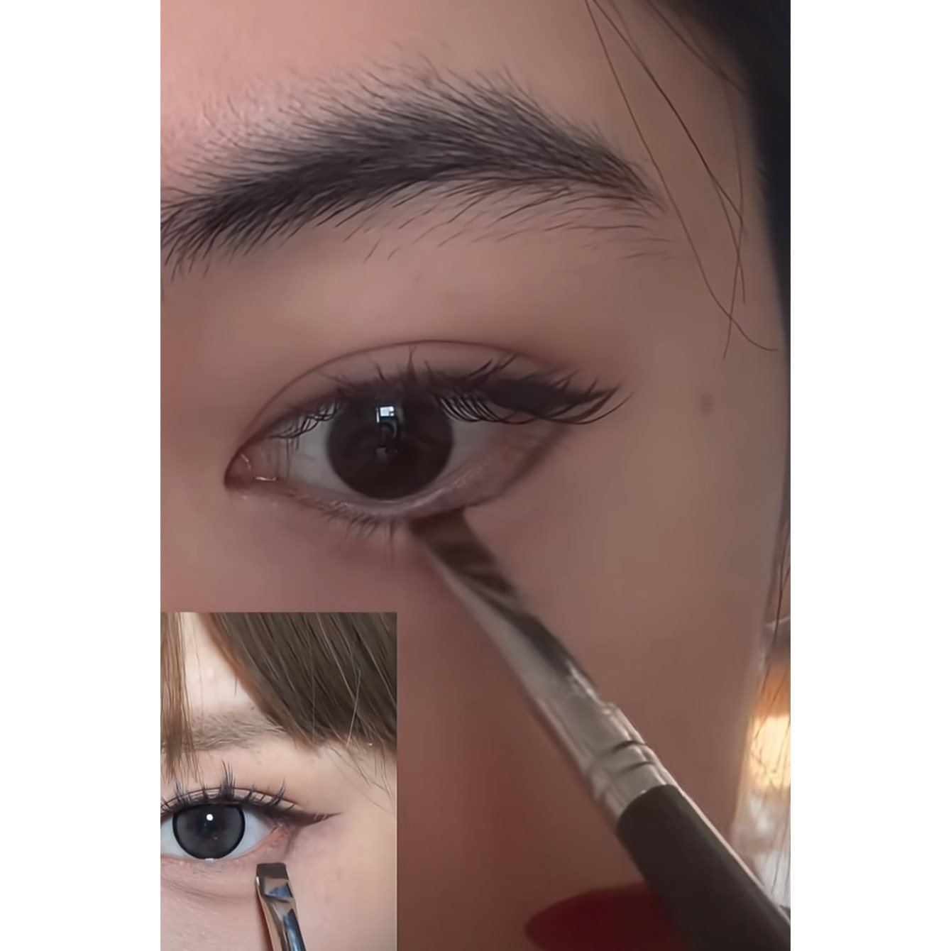 下至so easy！拿个刀锋刷唰唰五分钟完事 极细扁头刀锋眉刷眼影刷,彩妆/香水/美妆工具,化妆刷,淘宝优惠券,粉丝福利购,淘宝优惠卷