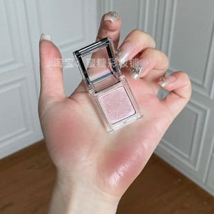 淡人不要放过这块单色 061 日系粉棕眼影盘一颗成妆细闪玫瑰066