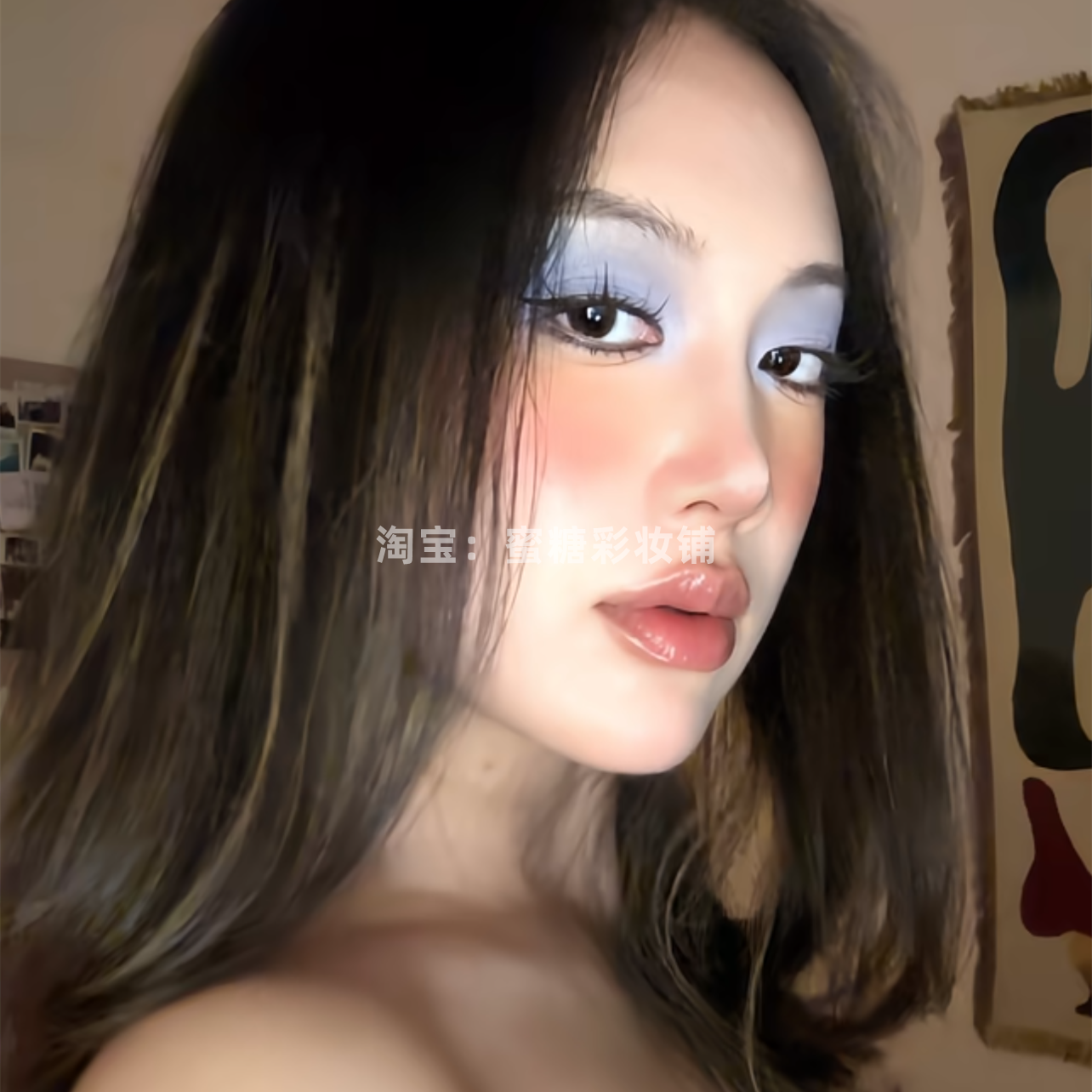 90s千禧年复古欧美妆 自然渐变落日腮红番茄炒蛋橘红色绝版限量款