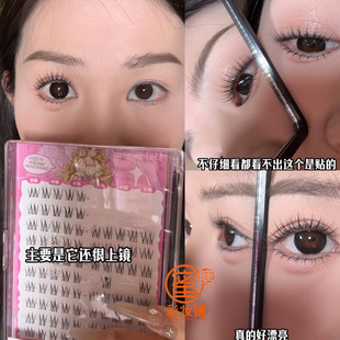 非普通人生睫毛 真的好看 超仿真自然上镜梦鹿酥茶妹妹假睫毛高级