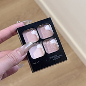 1日系温柔粉四色眼影女高 淡颜女 人生眼影啊.kake真是开挂了