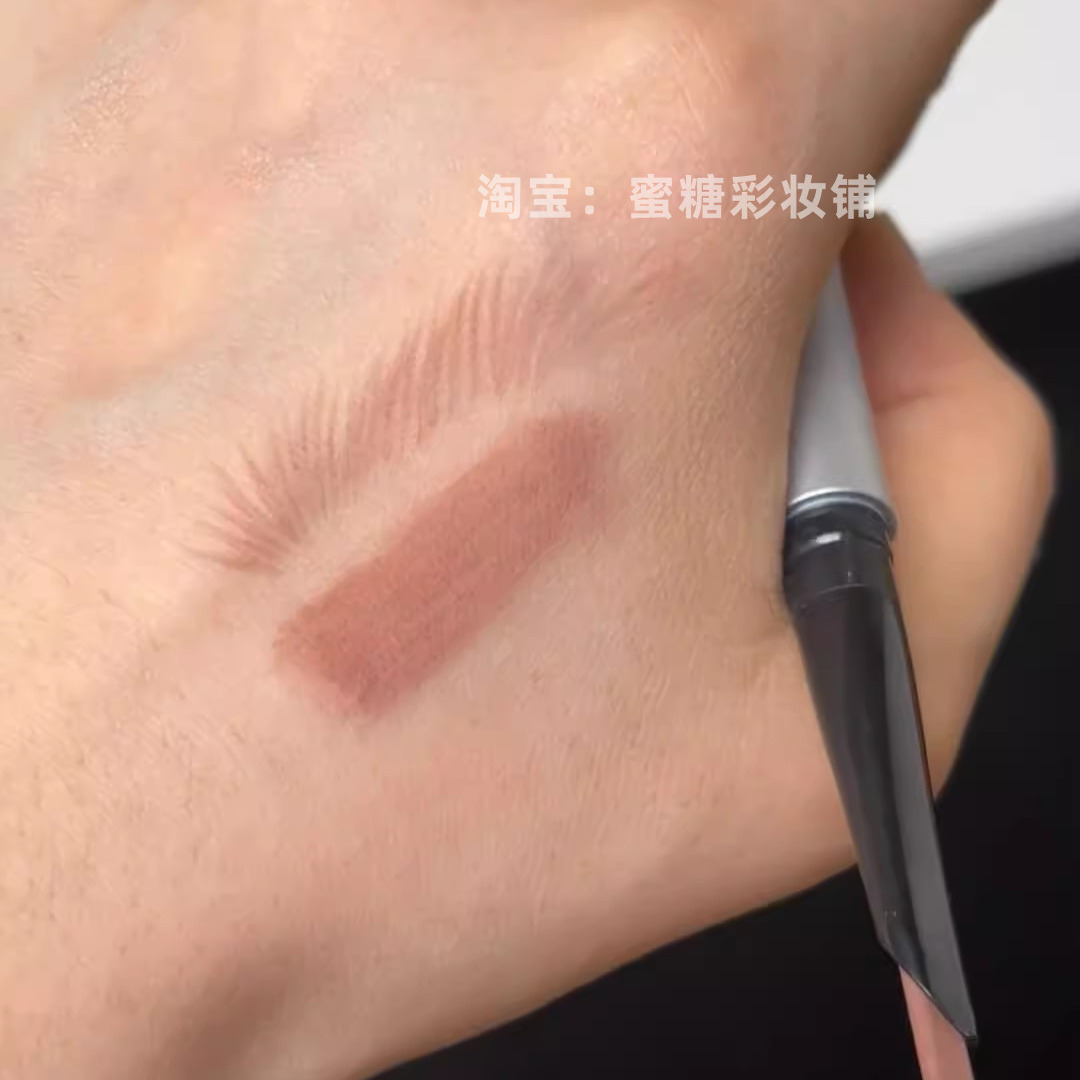 minis0销冠这支是！才8块 双头眉笔染眉膏粉咖色浅眉根根分明奶棕