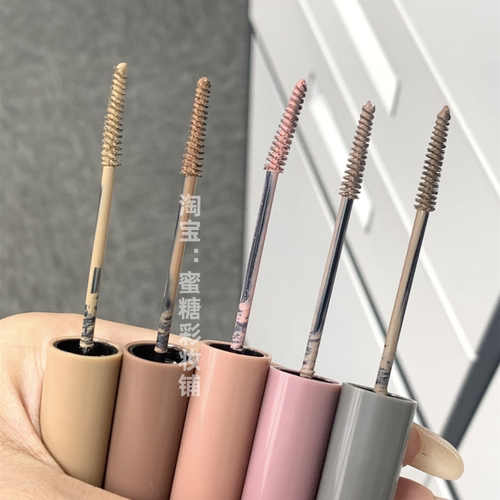 在韩国olive young卖的zui好的一支！细刷头粉色冷紫染眉膏野生眉