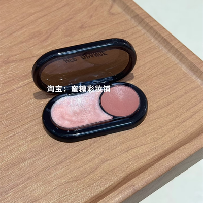 这块的含金量大概只有淡人才懂吧..韩味十足清透自然双色高光腮红