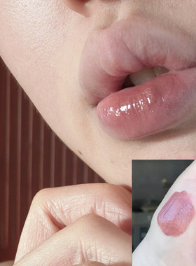 涂完这个月今年就不涂这个灰粉色了mlbb色独家定制唇蜜唇釉福利款