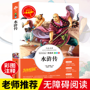 名师点评人生Bi读书 美绘版 包邮 水浒传9787533041656山东美术 正版