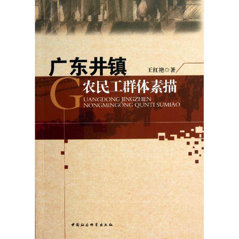 (正版包邮)广东井镇农民工群体素描9787516129234中国社会科学
