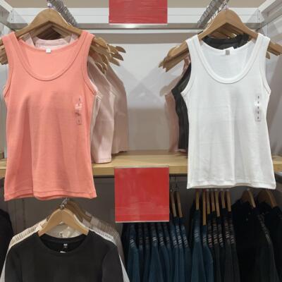 吊带衫罗纹圆领背心474473