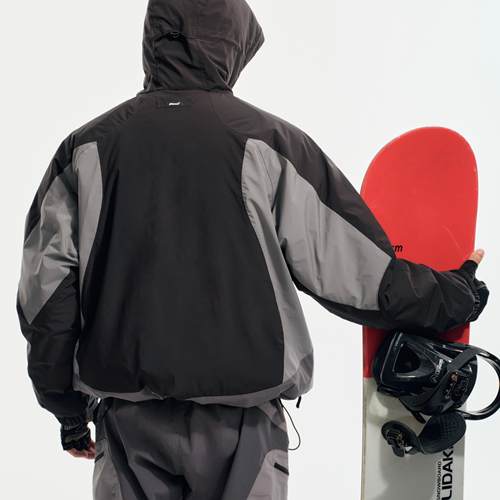 杜邦生物绒冲锋衣连帽秋冬特氟龙