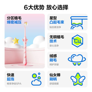 参半仙女棒成人牙刷软毛牙刷宽头情侣牙刷女士成人家用