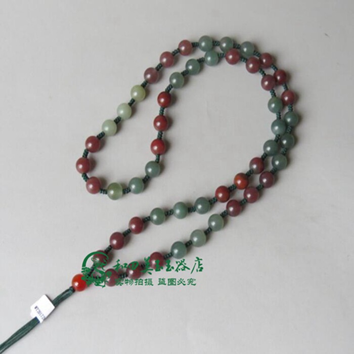 天然紫绿玛瑙挂件挂绳原石三彩俏色圆珠吊坠项链手链9mm玛瑙绳子