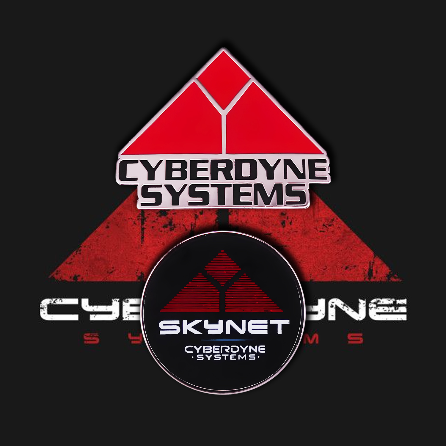 终结者电影周边塞柏达系统徽章