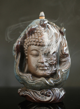 倒流香炉摆件创意香薰炉