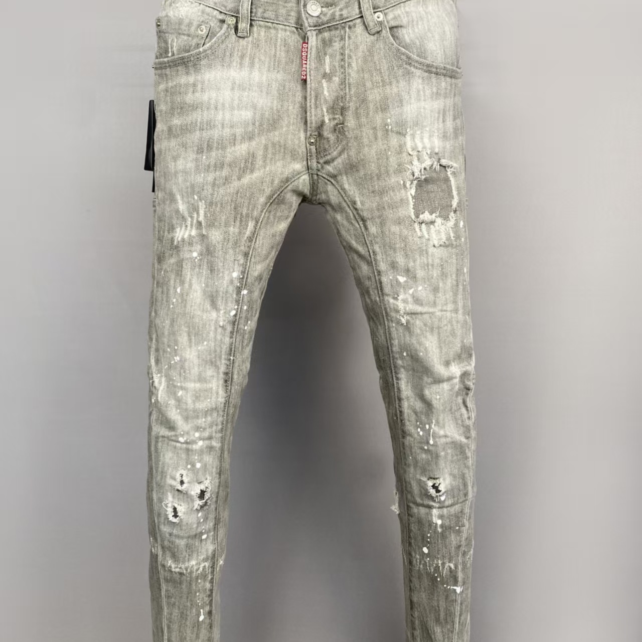 2025春夏新款D2潮男水洗牛仔裤