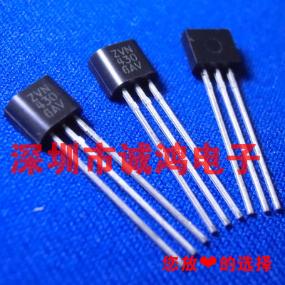 ZVN4306AV TO-92 ZETEX N沟道 场效应MOS管 全新原装正品 60V1.1A