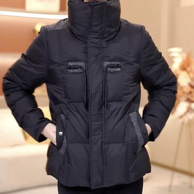 苏菲恋妈妈装加厚保暖立领棉服