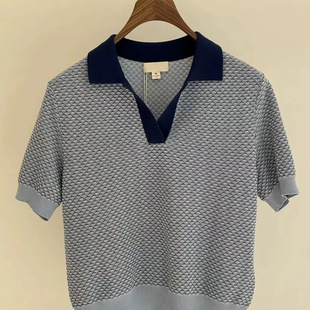 工厂原单处理小禾新款环保超细棉套头针织衫+针织半裙