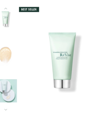 ReVive利维肤光采泡沫洁面膏/青瓜洗面奶 正装125ml 25年1月产