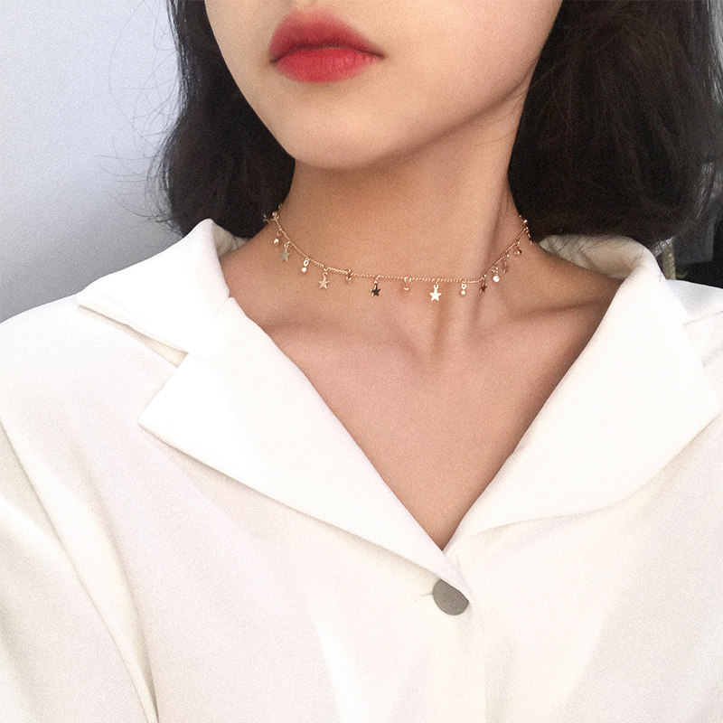 梦里的星空 韩国温柔少女小星星吊坠项链精致锆石锁骨链颈链X298在类目 饰品/流行首饰/时尚饰品新, 项链中 - 来自Buy2taobao.com提供专业的淘宝代购服务