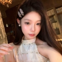 Мигающая светло-розовая пара бесшовных клипов