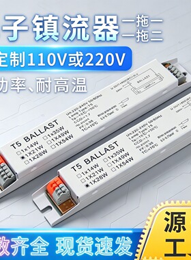 ballast镇流器日光灯荧光灯一拖二紫外线杀菌灯t5t8电子镇流器