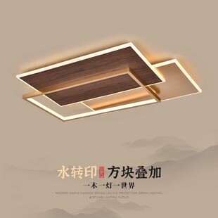 北欧客厅主灯现代简约餐厅吸顶灯新款创意大厅灯家用led卧室灯具