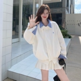 【新款】现货白色刺绣拼蓝色格子外套293-2698-P155控238，女装短外套，浙宝293