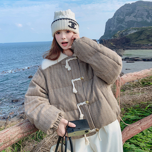 【新款】现货 针织披肩小香风羽绒服 293-232Y-P275控398图片