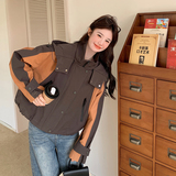 【春款现货】数据好！撞色工装拼接夹克外套293-2521-P160控228，女装短外套，浙宝293