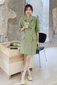 【新款】休闲减龄小个子 西装裙 205A-6608-P100控148图片