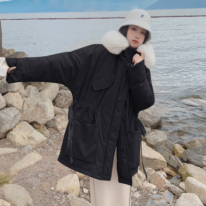 【主推新款】色中长款衣外套205A-K633-P185控278,女装棉衣/棉服,浙宝293