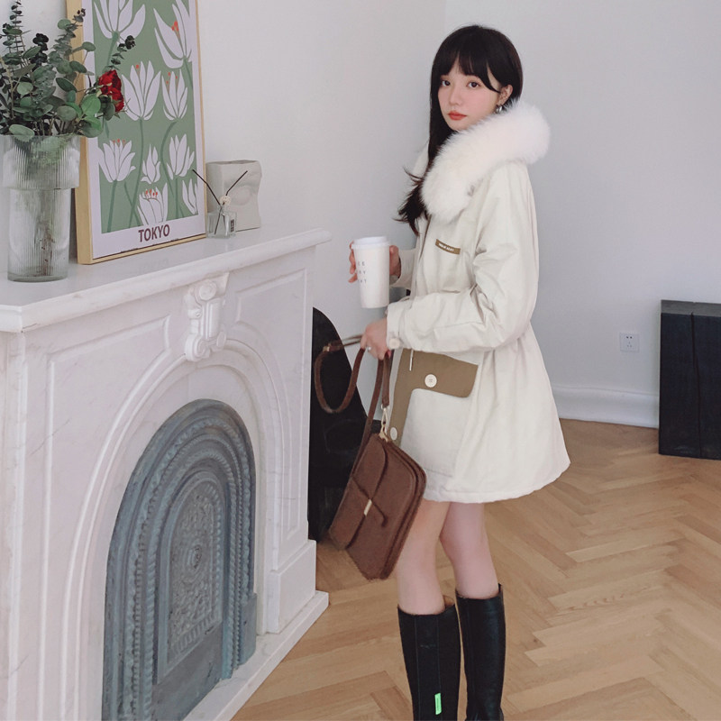 【新款】款兔毛内胆派克服205A-K632-P195控278,女装棉衣/棉服,浙宝293