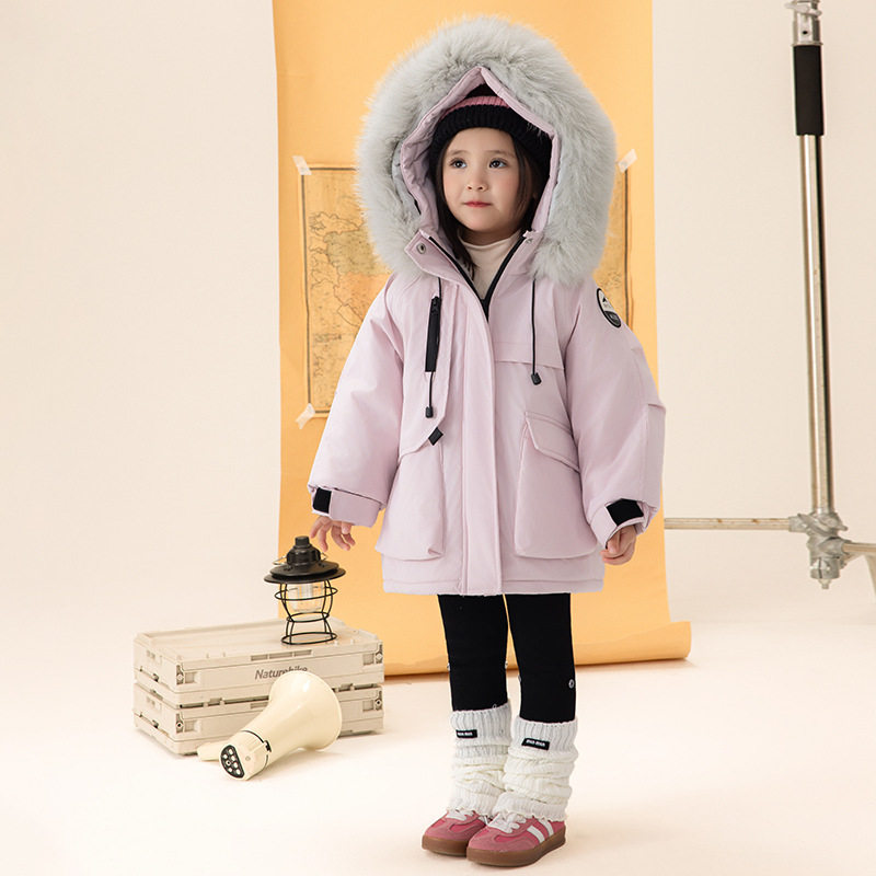女童秋冬外套25新款儿童冬季加绒加厚三防冲锋衣派克服洋气棉服冬,童装/婴儿装/亲子装,儿童滑雪服,淘宝优惠券,粉丝福利购,淘宝优惠卷
