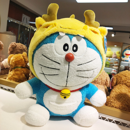 贝酷正版机器猫公仔哆啦A梦玩偶