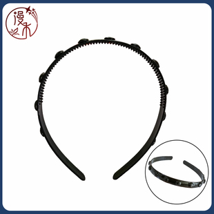 『漫禾』魔法少女小圆 晓美焰 披散发 麻花款cos假发发箍发饰