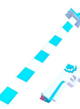 吊带袜天使 Panty Stocking cos服道具武器 蓝白条纹 袜刀P姐 S妹