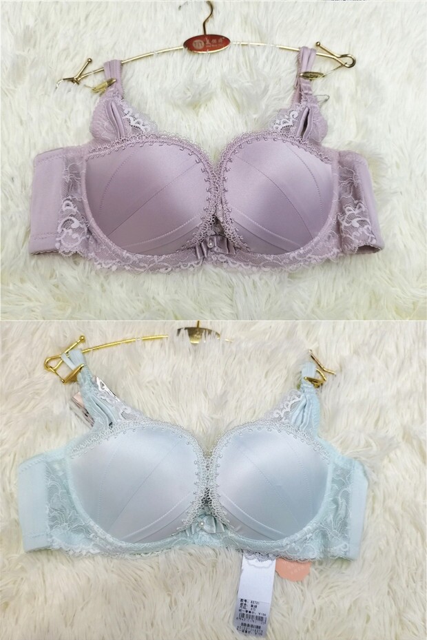 霞丹妮正品文胸83731聚拢内衣性感女士软钢圈U型贝壳杯薄杯清仓