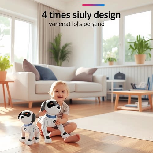 乐能k16智能机器狗编程特技遥控狗机器人讲故事益智玩具电子宠物