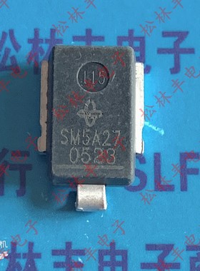 原装进口SM5A27 SM6A27 SM8A27 瞬态抑制稳压二极管 贴片DO-218AB