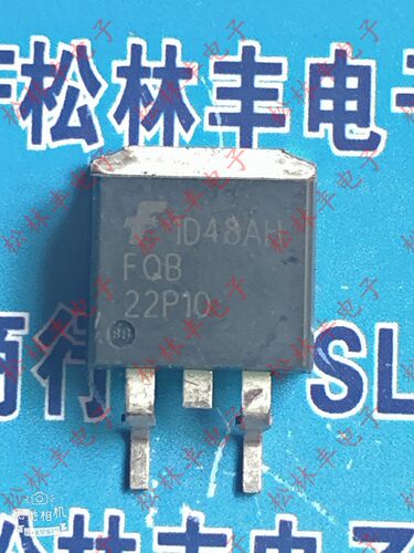 FQB22P10 原装场效应管 P沟道 22A 100V 贴片TO-263 FQB22P10TM