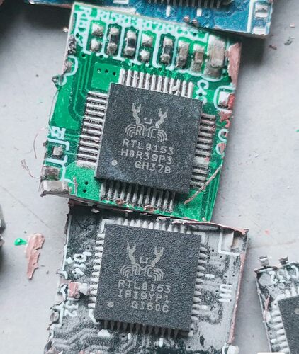 RTL8153-VC-CG 丝印RTL8153 贴片QFN48 千兆网卡以太网控制器芯片
