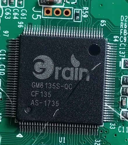 原装拆机带板GM8135S-QC GM8136S-QC IC集成电路 监控芯片