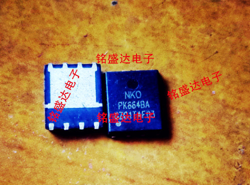 PK664BA 贴片QFN8 N沟道MOS场效应管 30V/114A 现货
