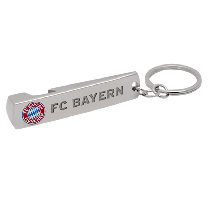 现货29563品德居拜仁周边FC BAYERN银色合金材质开瓶器吊坠钥匙扣 运动/瑜伽/健身/球迷用品 球迷用品 原图主图